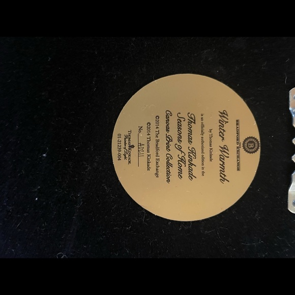 Thomas Kinkaid pictures , with the certificate of authenticity. - Picture 6 of 16